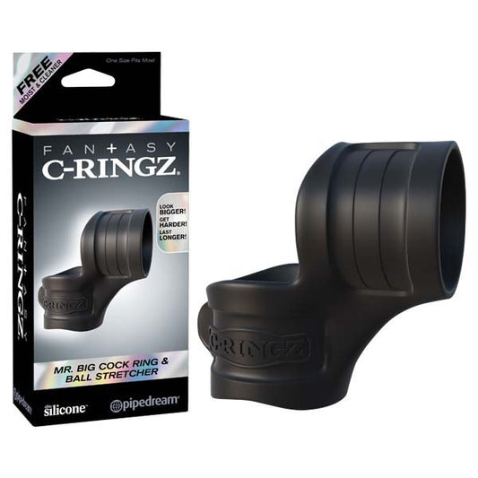 Fantasy C-ringz Mr Big Cock Ring And Ball Stretcher -  Cock & Ball Rings