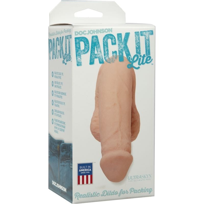 Pack It Lite Vanilla 5.5 Inch Soft Lightweight Realistic Packer for All-Day Wear > Gender > Packers