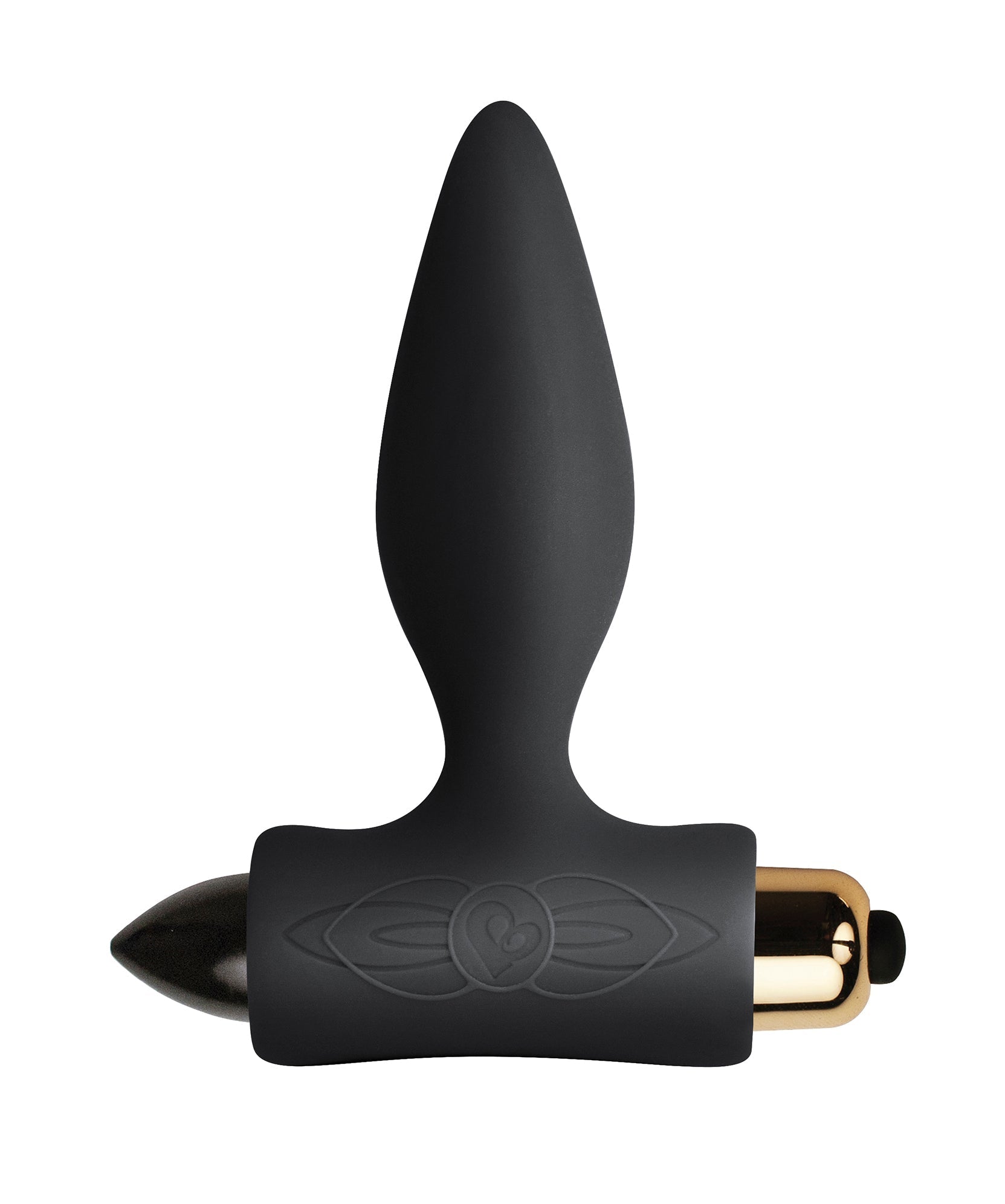 Petite Sensations Plug Black Vibrating Silicone Compact Anal Toy > Anal Range > Vibrating Butt Plugs Main image