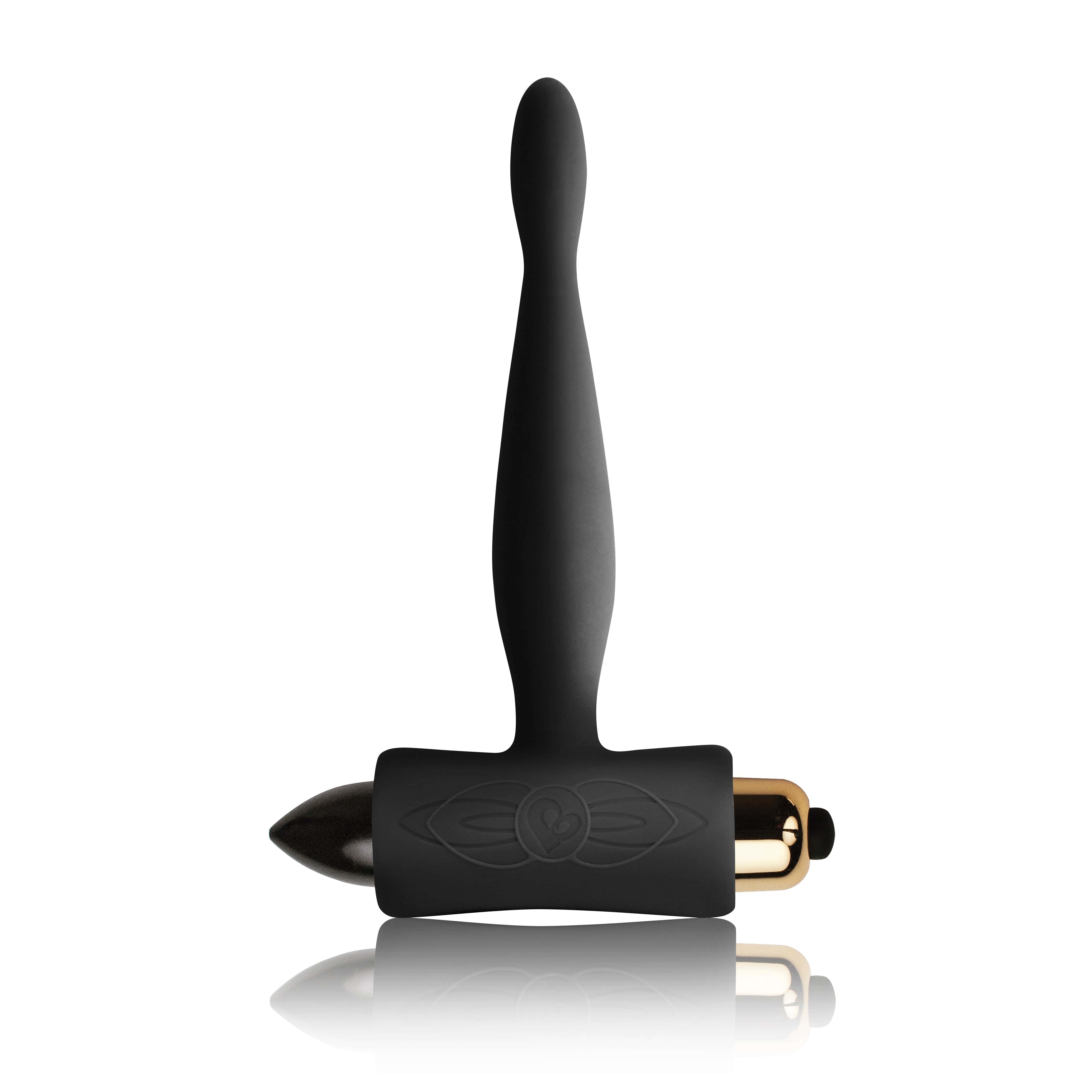 Petite Sensations Teazer Black Soft Silicone Vibrator > Anal Range > Vibrating Butt Plugs Main image