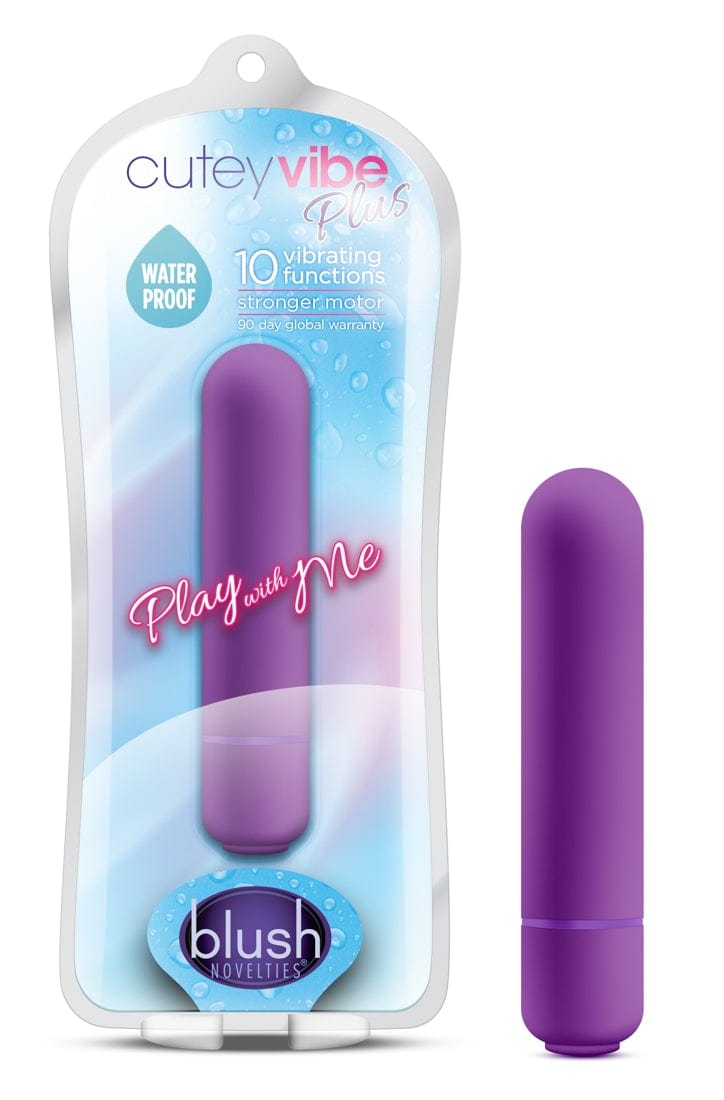 Play With Me Cutey Vibe Plus Purple Compact Bullet Toy Secondary image