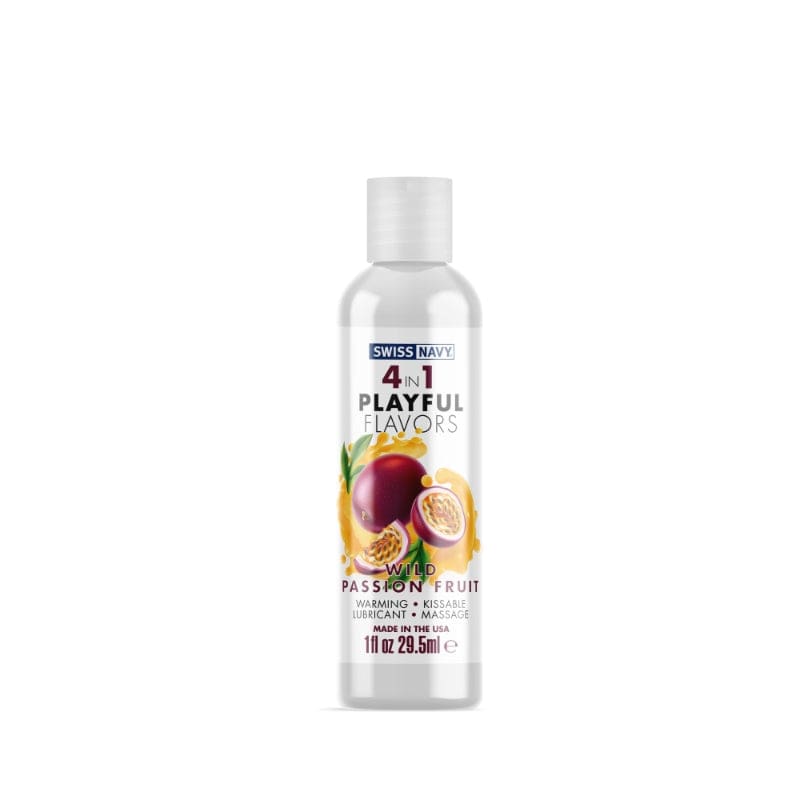 Swiss Navy Playful Flavours Wild Passion Fruit (1oz/29.5ml) – Flavored Lubricant > Lube > Flavoured