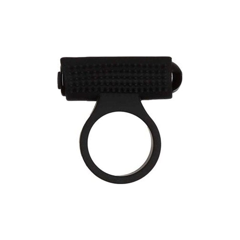 Power Bullet Cosmic Cock Ring w Bullet Black > Cock Ring > Vibrating