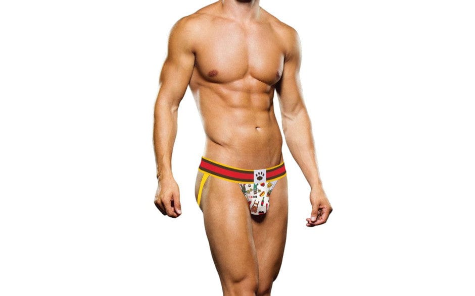 Prowler Berlin Jock Strap in Yellow and Red Colorway > Clothes > Jockstraps