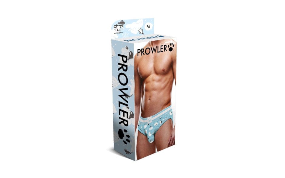 Prowler Winter Open Back Brief with Fun Polar Design Open Back Underwear
