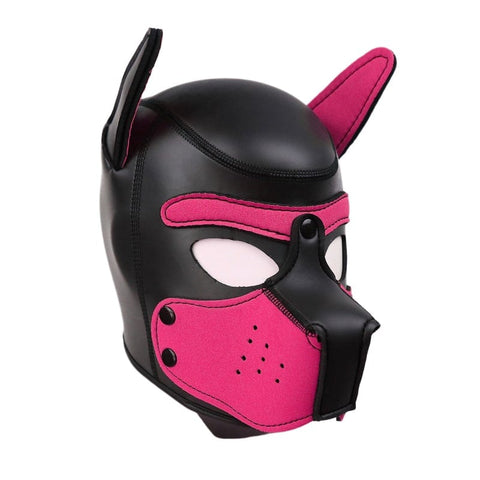 Puppy Play Mask Pink Pink Masks