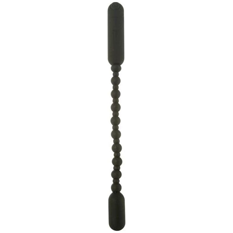 Booty Beads Black - Flexible Vibrating Anal Toy Secondary image