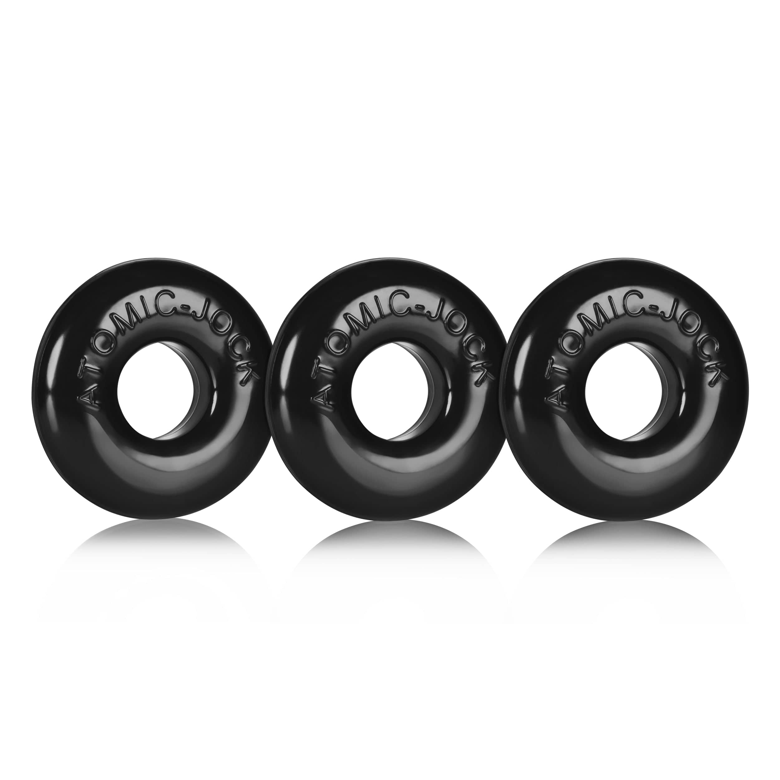 Ringer Cockring 3 Pc Black COCK RING Set