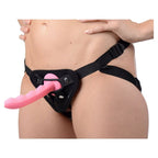 Ripples Silicone Dildo 4.95 Inch Matte Finish Curved Shaft Flared Base Harness Compatible > Dildos > Strap On Dildos