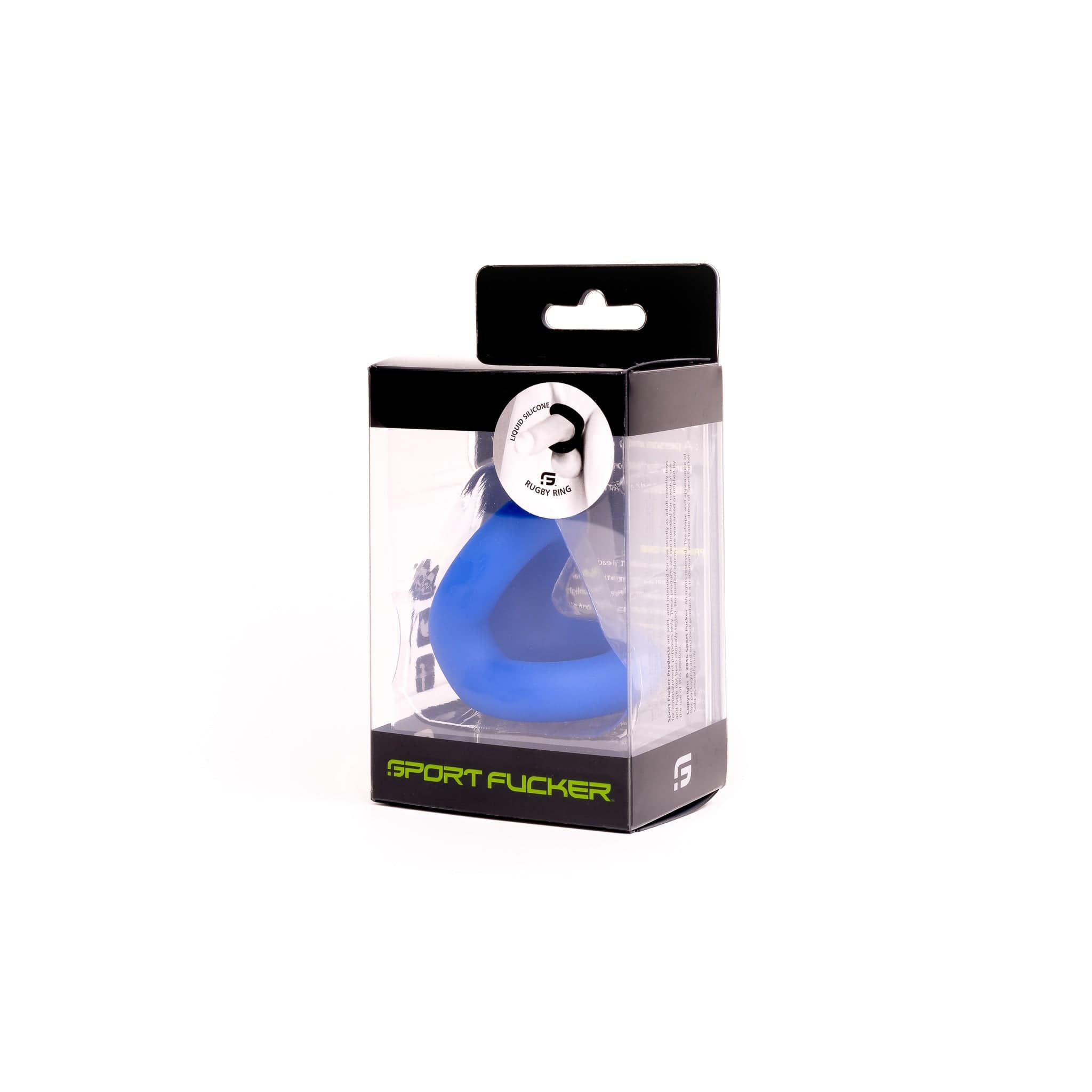 Rugby Ring By Sport Fucker Blue Comfortable Cock Ring Secondary image