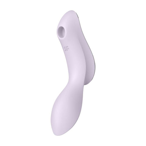 Satisfyer Curvy Trinity 2 Insertable Air Pulse Vibrator Violet AIR PULSATION