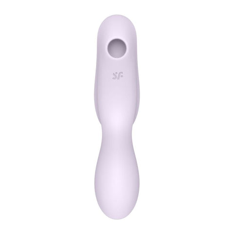 Satisfyer Curvy Trinity 2 Insertable Air Pulse Vibrator Violet AIR PULSATION