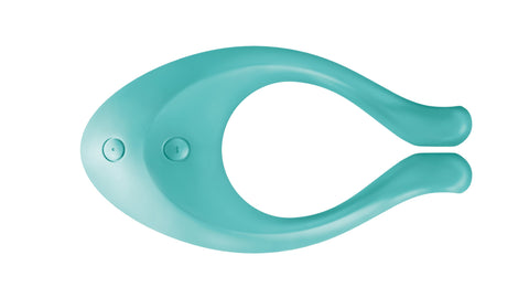 Satisfyer Endless Love Turquoise Vibrator for Couples Turquoise Cock Rings Vibrating