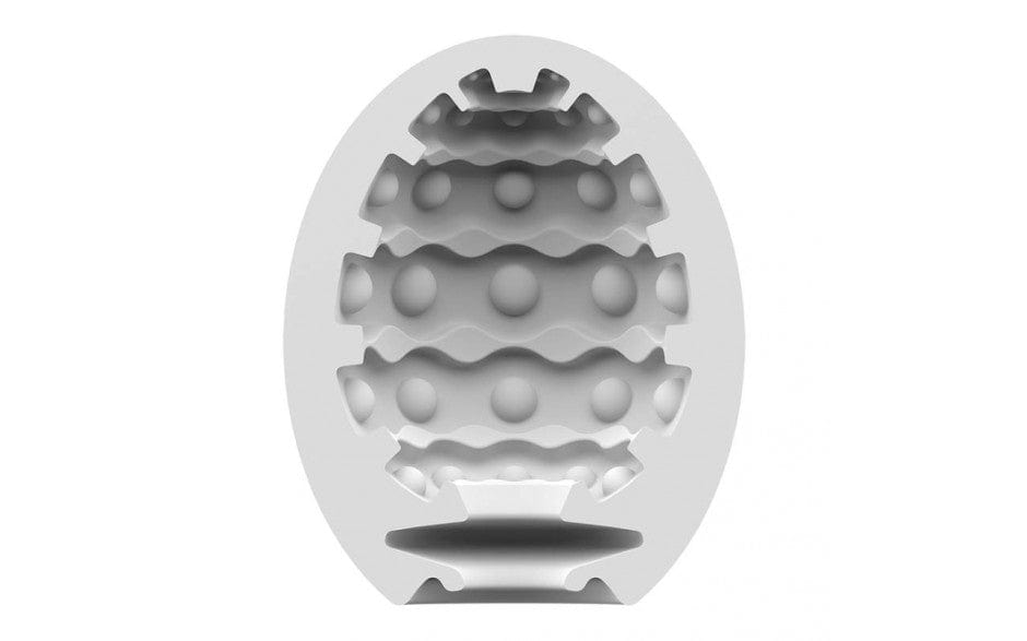 Satisfyer Masturbator Egg Bubble Hydro-Active Texture Compact Pleasure Device > Sex Toys For Men > Masturbators Cup