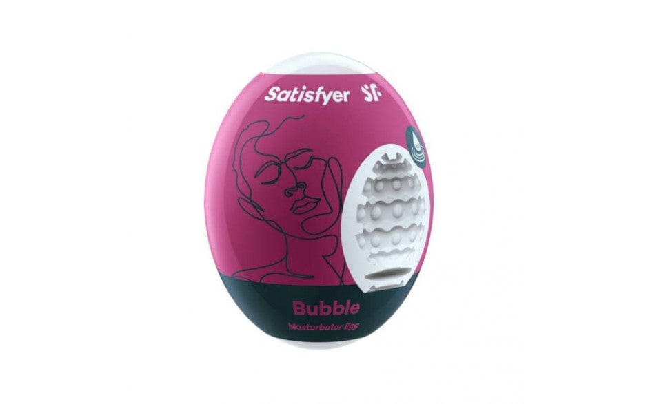 Satisfyer Masturbator Egg Bubble Compact Pleasure Device Strokers - Cup|Egg