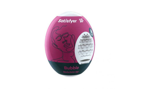 Satisfyer Masturbator Egg Bubble Compact Pleasure Device Strokers - Cup|Egg