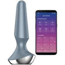 Satisfyer Plug-ilicious 2 Ice Blue - Vibrating Plug Secondary image