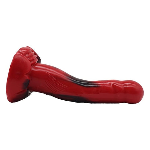 Sea Dog Dildo Red 24.2cm Long 5.5cm Wide Fantasy Dongs