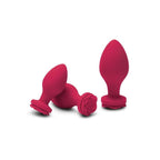 Secret Kisses Rosegasm Butt Bouquet Training Set > Anal Range > Butt Plug Kits