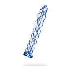 Sexus Glass Dildo Blue Helix 18.7 Centimeters > Glass > Dildos