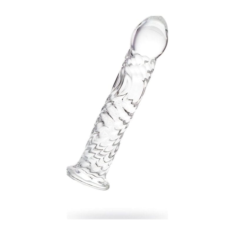 Sexus Glass Dildo Clear 16 Centimeters Body Safe DONGS Glass