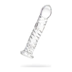 Sexus Glass Dildo Clear 16 Centimeters Body Safe > Glass > Dildos
