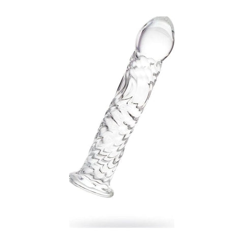 Sexus Glass Dildo Clear 16 Centimeters Body Safe DONGS Glass