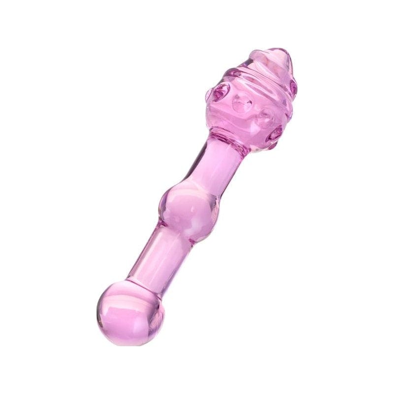 Sexus Glass Dildo Pink 17cm Elegant Design Body Safe > Glass > Dildos