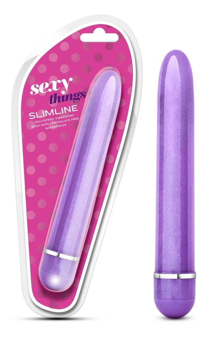 Sexy Things Slimline Vibe Purple 7 Inch Multi-Speed Vibrator > Vibrators > Standard Vibrators