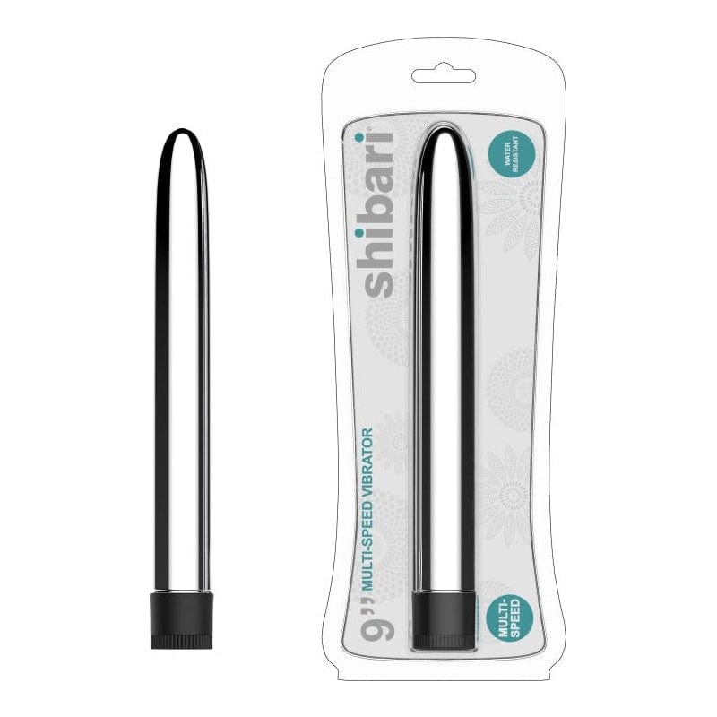 Shibari Multi Speed Vibrator 9 Inch Silver > Vibrators > Standard Vibrators Main image
