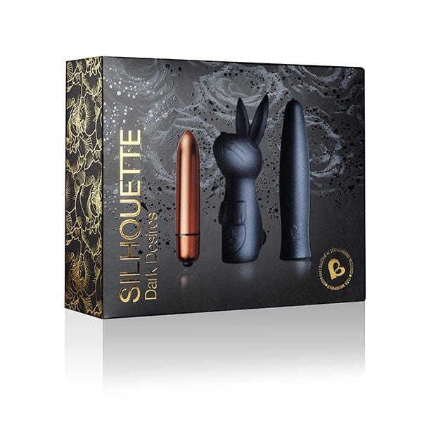 Silhouette - Dark Desires Beginner Vibrator Set - Black Default Title Couples Toys