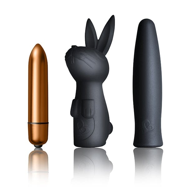 Silhouette - Dark Desires Beginner Vibrator Set - Black > Sex Toys > Couples Toys Main image