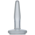 Small Butt Plug Clear 4 Inch Beginner Friendly Toy > Anal Range > Butt Plugs
