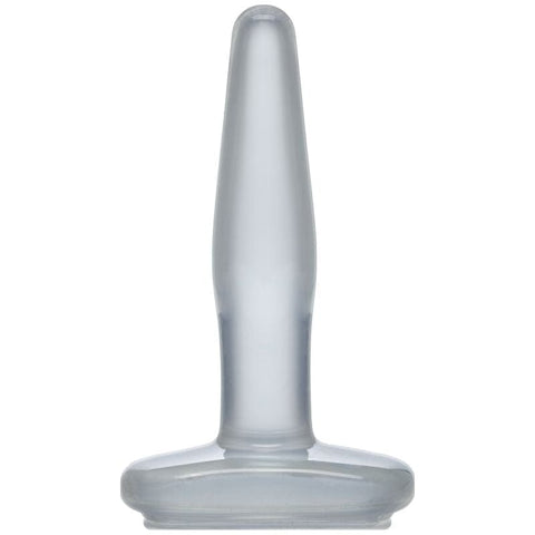 Small Butt Plug Clear 4 Inch Beginner Friendly Toy Butt Plugs