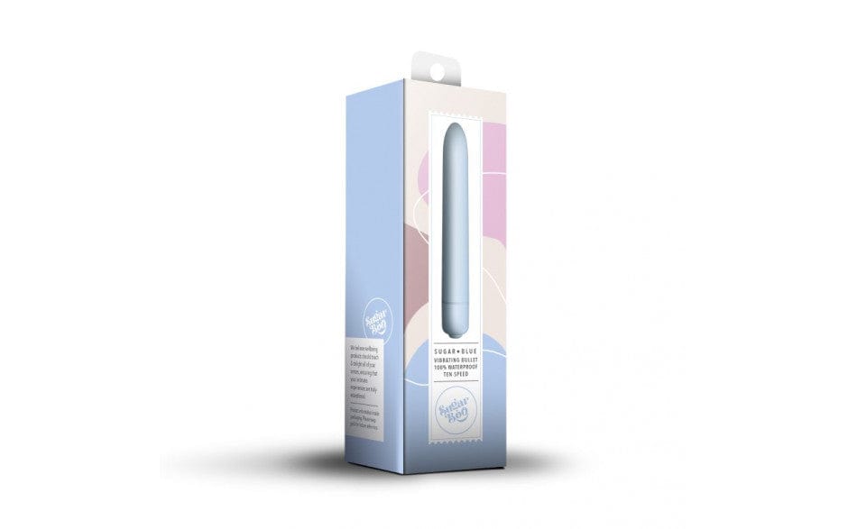 SugarBoo Bullet Vibe Blue Waterproof Pleasure Device Secondary image