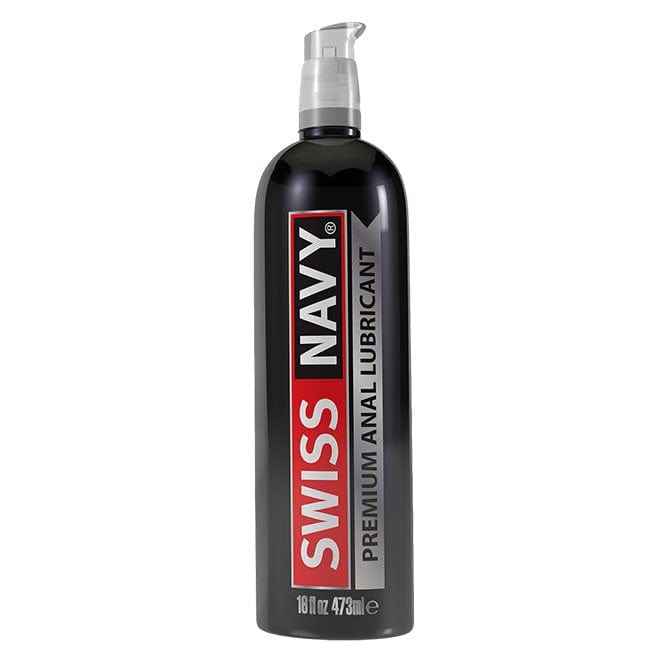 Swiss Navy Anal Lubricant 16oz Silicone-Based Long-Lasting Glide Lubricant > Lube > Anal
