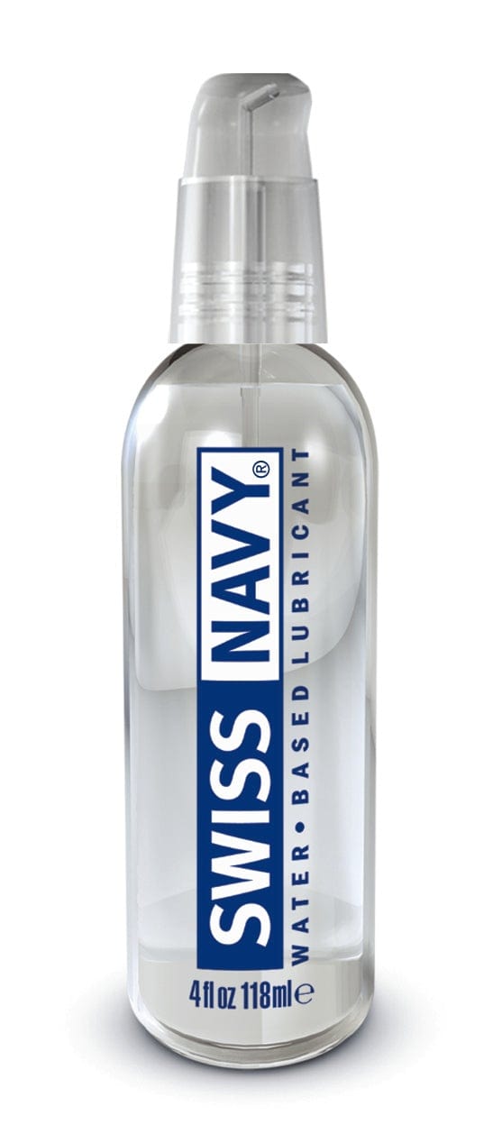 Swiss Navy Water Based Lubricant 4 Ounce 118 ml > Lube > Water Based Main image