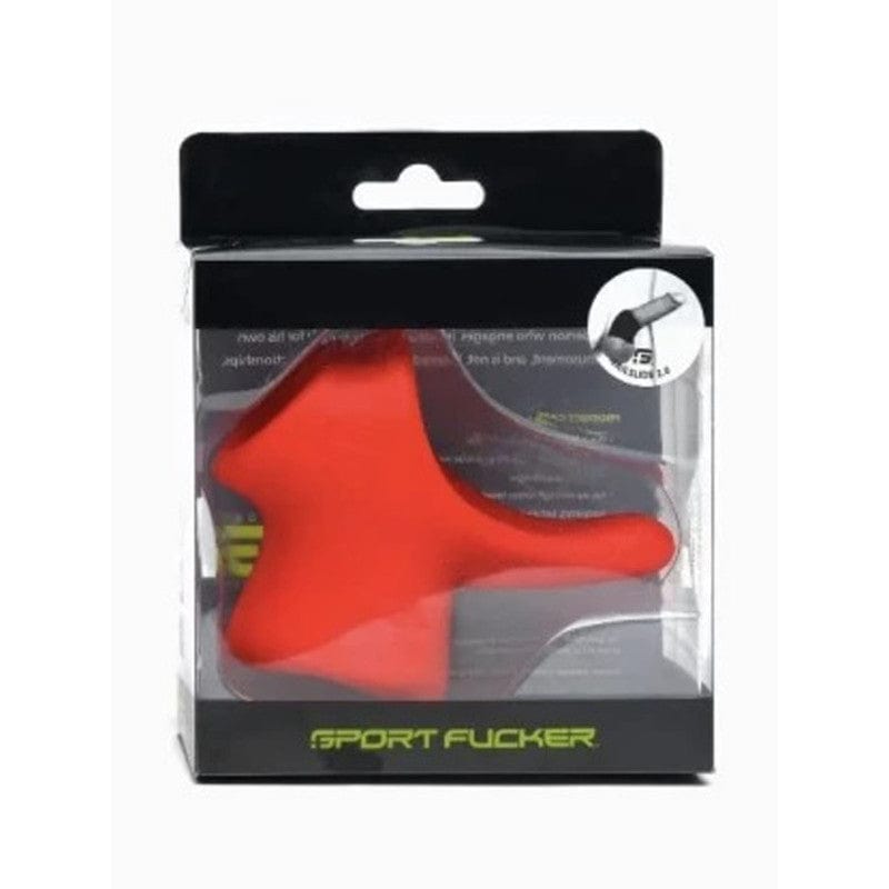 Tailslide 2.0 Cock and Ball Sling - Red COCK RINGS Sling