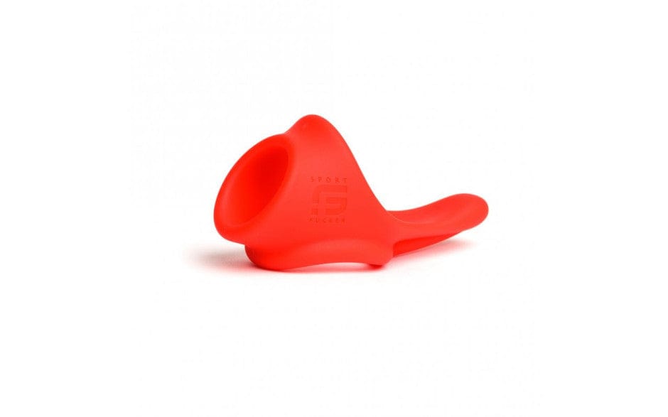 Tailslide Cock and Ball Sling (Red) – Premium Liquid Silicone Cock and Ball Sling > Cock Ring > Sling