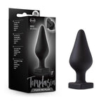 Temptasia Heart-Shaped Butt Plug Black > Anal Range > Butt Plugs
