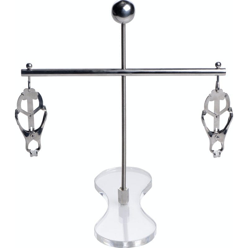The Tower of Pain Nipple Squeeze and Pull Device > Sex Toys > Nipple Clamps