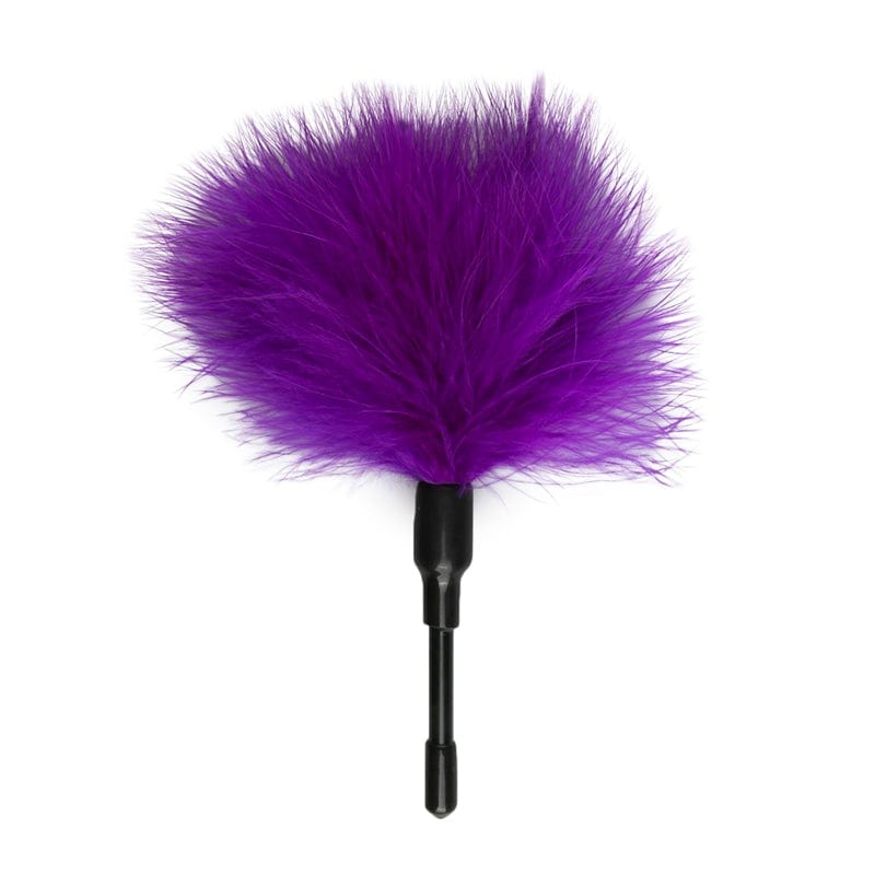Tickler Purple Small Feather Teaser For Sensual Foreplay Purple Whips & Paddles