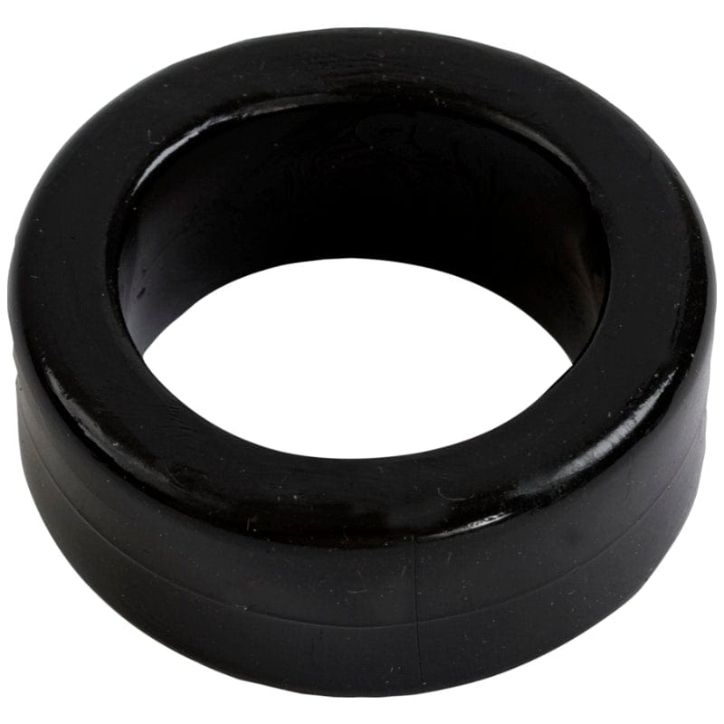TitanMen Black Stretch Cock Ring – Comfortable Flexible Ring > Cock Ring > Single