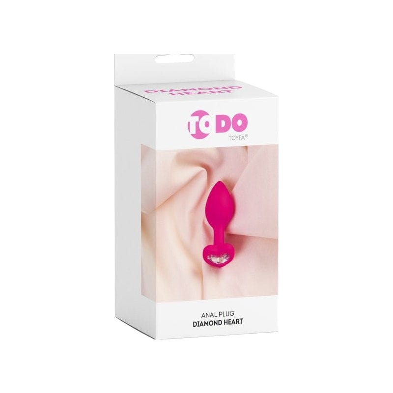 ToDo Diamond Heart (Clear) – Anal Plug > Anal Range > Butt Plugs