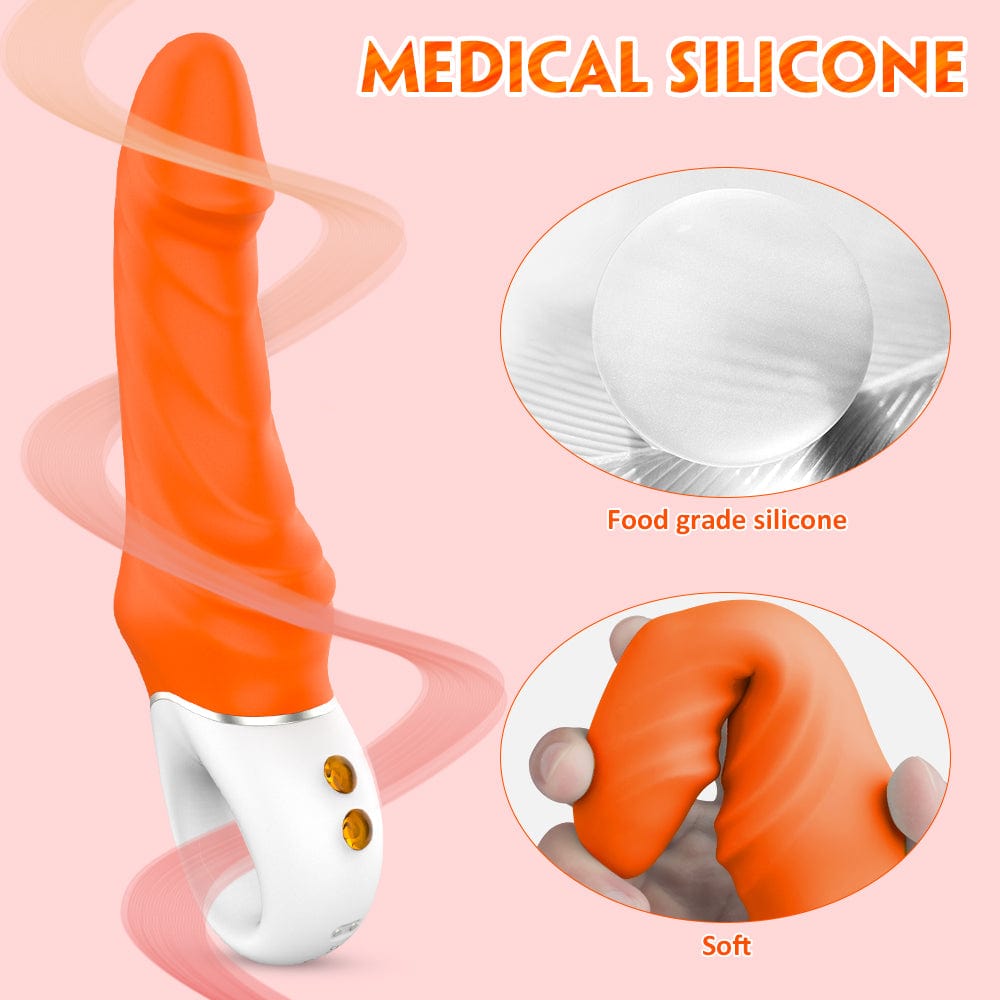 Tornado G-Spot Orange 231mm Long G-Spot Stimulator > Sex Toys For Ladies > G-Spot Vibrators