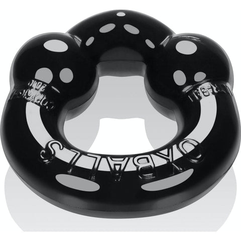 Ultraballs 2 Pack Cockring Black and Police Blue COCK RING Set