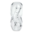 Zolo Gripz Wavy Clear – Squeezable Stroker > Sex Toys For Men > Masturbators > Manual