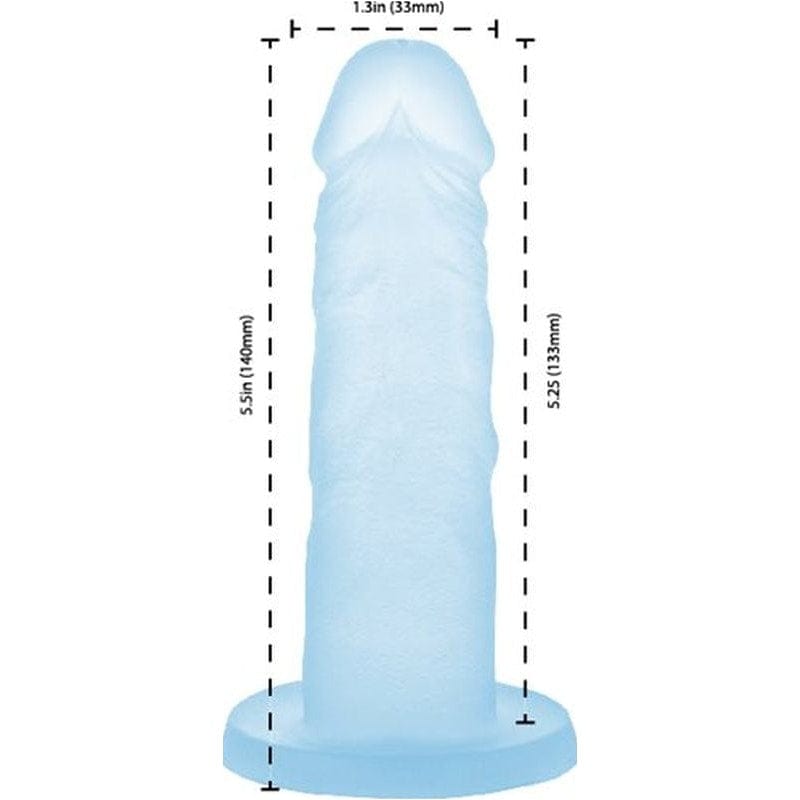 Addiction Adult Toys Blue Cocktails Dildo Blue Lagoon 5.5in 677613877147