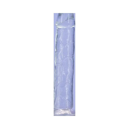 Addiction Adult Toys Clear Crystal Dildo Straight 9in Clear 677613853202