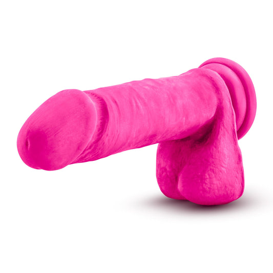 Au Naturel Adult Toys Pink Au Naturel Bold Hero 8in Dildo Pink 819835023685